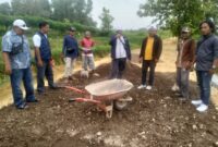 Proyek Peningkatan Jalan Rahayu-Pasarenan Terancam Tak Rampung Tepat Waktu.