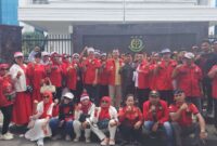 Laporan Mangkrak, LSM Terkams Demo Kejatisu