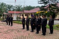 Gelorakan Bela Negara: Kapolres Langkat Pimpin Upacara Hari Bela Negara ke-76″