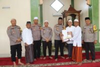 Safari Jumat & Jumat Curhat di Masjid As-Syakirin: Polres Langkat Ajak Masyarakat Jaga Kamtibmas dan Persatuan
