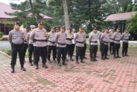 Pimpin Upacara Bendera Bulanan, Ini Pesan Kapolres Langkat