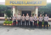 Tim Supervisi Mabes Polri lakukan Pengecekan Operasi Lilin Toba 2024 di Polres Langkat