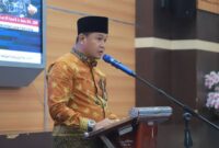 Perkuat Sinergi Maritim, Sekda Tanjab Barat Sambut Kunjungan Komandan Lanal Palembang