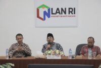 Bupati Tanjab Barat Kunjungi LAN Bandung untuk Persiapan Seleksi Jabatan Eselon II