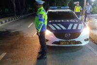 Laksanakan Patroli Malam Untuk Mencegah Segala Bentuk Kejahatan di Jalanan