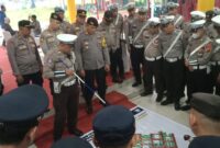 Polres Langkat Laksanakan Pengamanan Hut Langkat 275 di alun – alun T. Amir Hamzah