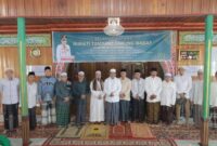 Bupati Tanjab Barat Safari Jum’at Berkah di Masjid Nurul Huda Desa Mekar Tanjung