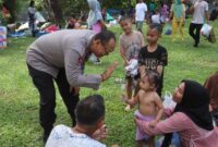 Kapolres Langkat Cek Pengamanan di Objek Wisata saat Libur Nataru