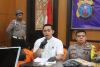 Awal Tahun, Polres Langkat Ungkap 55 Kasus Kriminal dengan 70 Tersangka.