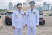 Presiden Prabowo Lantik Anwar Sadat dan Katamso sebagai Bupati dan Wakil Bupati Tanjung Jabung Barat.