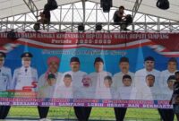 Panggung Sholawat dan Santunan Yatim Piatu, H. Munadi Korcam Torjun Sukses Gelar Tasyakuran Kemenangan Jimad Sakteh