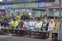 Bupati Tanjab Barat Buka Festival Arakan Sahur Dalam Rangka Menyambut Ramadan 1446 H