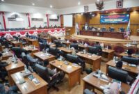 DPRD Tanjabbar Gelar Paripurna, Dengarkan Pidato Perdana Bupati