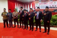 Bupati Terpilih H.Devi Suhartoni Sampaikan Pidato di Rapat Paripurna DPRD Muratara