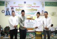 Wakil Bupati Tanjab Barat Awali Safari Ramadan di Masjid Baiturrahman