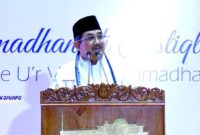 Dihadapan Para Menteri, Anwar Sadat Sampaikan Ceramah di Masjid Nasional Istiqlal Jakarta
