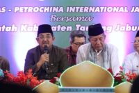 Bupati Anwar Sadat Dampingi Wakil Gubernur Jambi Pada Kegiatan Safari Ramadhan Bersama SKK Migas dan Petrochina  
