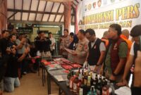 Polres Pamekasan Telah Mengungkap 27 Kasus Maupun 31 Tersangka Dari Hasil OPS Pekat Semeru 2025.