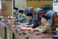 DPRD Tanjabbar Gelar Paripurna Pertama Penyampaian Nota Pengantar Raperda inisiatif dan Paripurna pertama LKPJ Bupati 