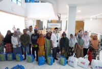 Bingkisan Untuk Kaum Duafa Dan Lansia Yang Telah Dibagikan Sejumlah Puluhan Oleh Pihak Bank PT BRI Pamekasan.