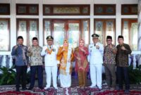 Ketua dan Anggota DPRD Sambut Kedatangan Bupati dan Wakil Bupati Tanjab Barat