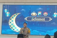 Kapolres Pamekasan Telah mengadakan Halal Bihalal Bersama Para Awak Media Di Gedung Tatag Trawang Tungga