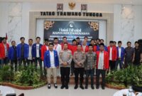 Pererat Silaturahmi, Kapolres Pamekasan Adakan Halal Bihalal Bersama PMII,HMI dan Juga GMNI