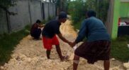 Tokoh Desa Ragung Gagas Perbaikan Jalan Demi Kelancaran Aktivitas Warga