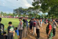 TNI-Polri Amankan Grand Final Turnamen Sepak Bola Pelajar Sinangohprendeng Cup 2025