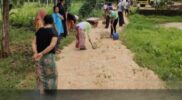 Pengaspalan Swadaya Warga Dusun Tegar Desa Bira Barat, Bentuk Protes Diam terhadap Pemerintah Desa