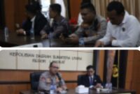 Sinergi Membangun Keamanan: Audiensi PAMKA dan Polres Langkat