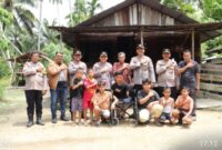 Tak Disangka, Rahmatullah Dapat Bantuan Kursi Roda dari Kapolres Langkat