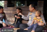 Kapolres Langkat Ulurkan Kepedulian untuk Pemuda Disabilitas di Desa Pulau Banyak