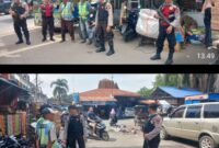 Cegah Aksi Premanisme, Sat Samapta Polres Langkat Tingkatkan Patroli Ke Pasar Tradisional