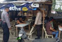 Antisipasi Premanisme di Pasar, Personil Polsek Kuala Gelar Patroli