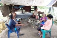 Marak Premanisme Berkedok Ormas, Bhabinkamtibmas Polres Langkat Laksanakan Sosialisasi