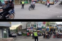 Strong Point Satlantas Polres Langkat Untuk Kelancaran Lalu Lintas