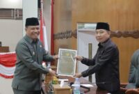 Wabup Katamso Hadiri Paripurna DPRD: Tiga Ranperda Disahkan Demi Pembangunan Tanjab Barat