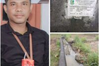 Saluran Irigasi Rusak Parah Abd Wadud Desak Pemerintah Desa Rajun Lakukan Perbaikan