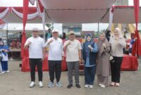 Peringati Hari Lahir Pancasila, Bupati Tanjab Barat Ajak Warga Jalan Santai di Kuala Tungkal
