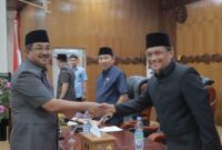 Bupati Anwar Sadat Sampaikan Nota Pengantar Ranperda Pertanggungjawaban APBD 2024 di Paripurna DPRD