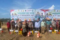 Bupati & Kapolres Kompak Tanam Jagung di Tanjab Barat, Dukung Program Makan Bergizi Gratis