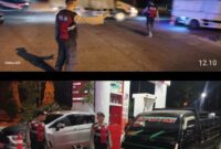 Wujudkan Keamanan Malam Hari, Sat Samapta Polres Langkat Gelar Patroli Presisi KRYD di Jam Rawan