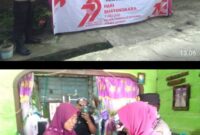 Sambut HUT Bhayangkara ke-79, Polsek Pangkalan Berandan Tebar Kepedulian Lewat Bantuan Sosial