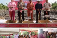Dukung Program MBG Polres Tanjab Barat Gelar Groundbreaking SPPG Lewat Zoom Bersama Kapolda Jambi
