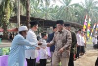 Wabup Katamso Hadiri Haul dan Haflah Akhirussanah, Teken Pembangunan Ruang Kelas Baru Ponpes Al-Husna