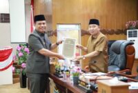 Wabup Katamso Sampaikan Pandangan Terkait Tiga Ranperda Inisiatif DPRD Tanjab Barat