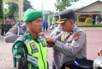Wakapolres Aceh Timur Pimpin Apel Gelar Pasukan Operasi Patuh Seulawah 2025