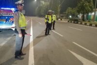 Polres Langkat Kerahkan Personel Lakukan Patroli Malam Hari Antisipasi 3C dan Premanisme