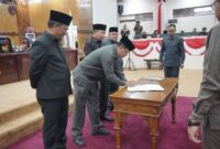 Pemkab dan DPRD Tanjab Barat Sepakati KUA-PPAS APBD 2026, Tonggak Awal Pembangunan Daerah